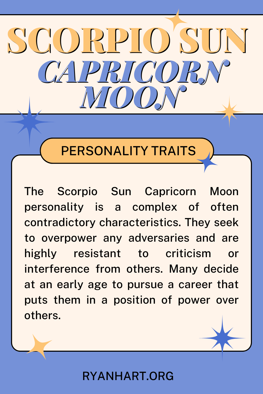 Scorpio with Capricorn Moon: Understanding This Powerful Combo