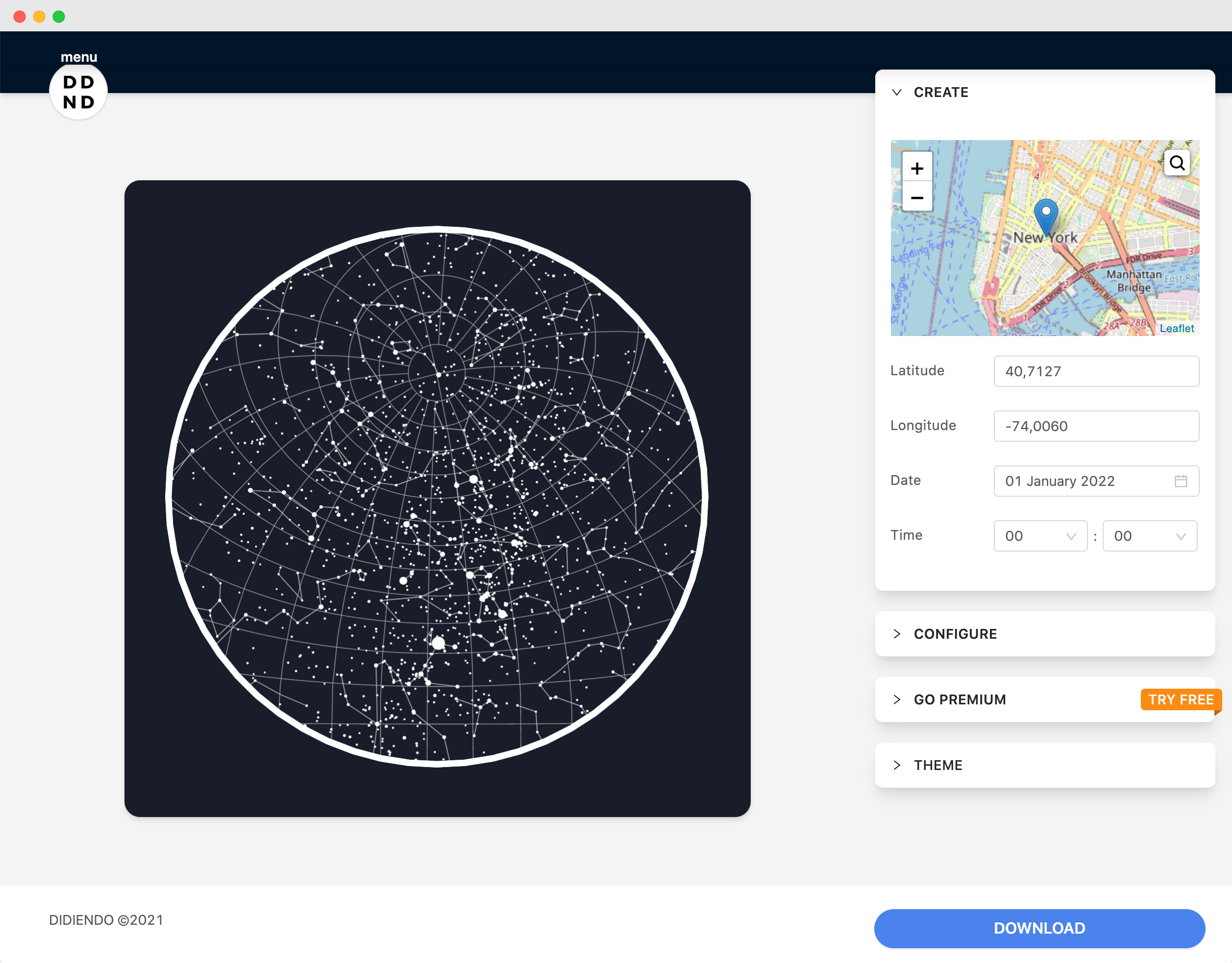 Custom Constellation Generator: Make Personalized Star Charts.