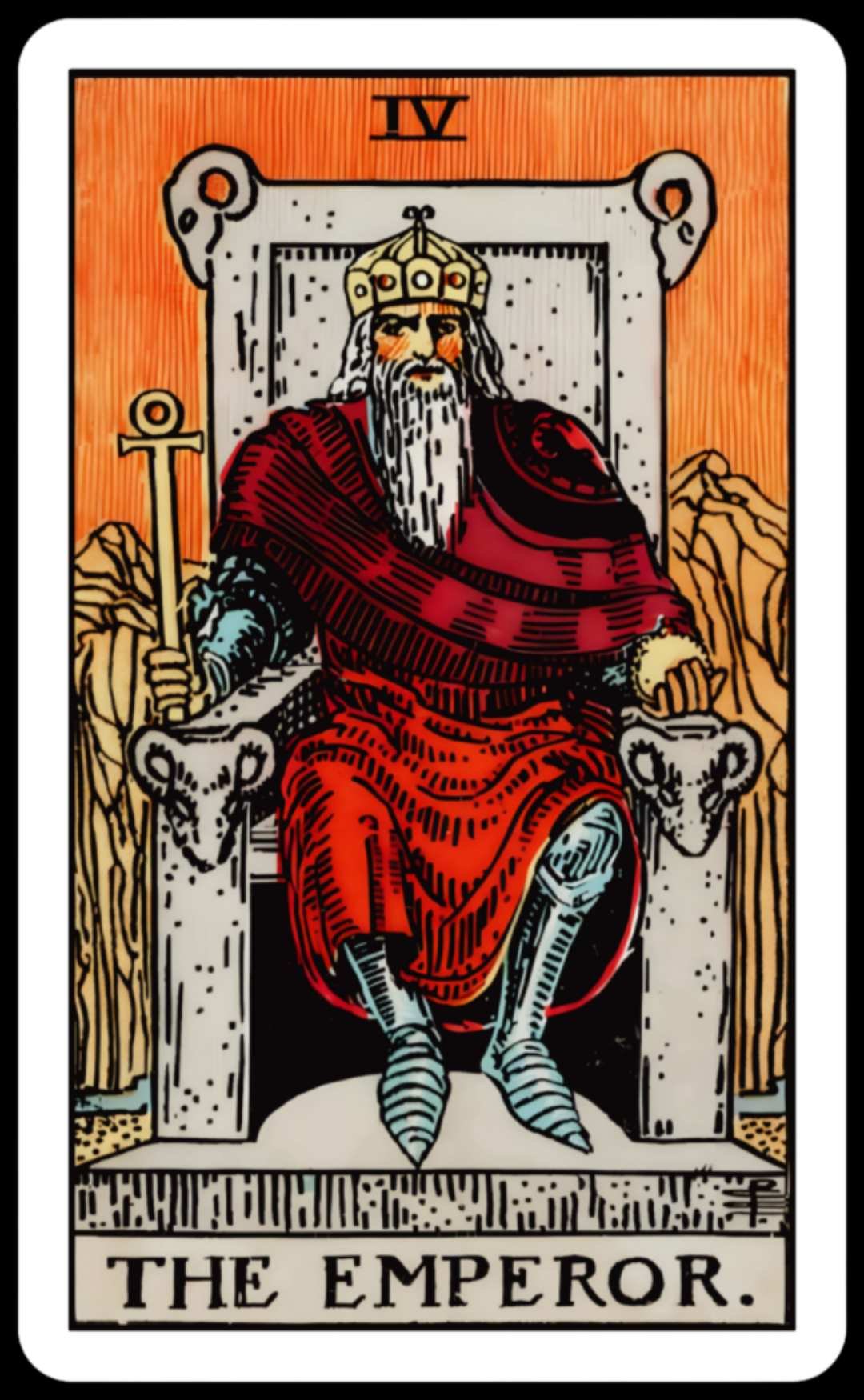 Aries the Emperor tarot card: Get a free reading online now!