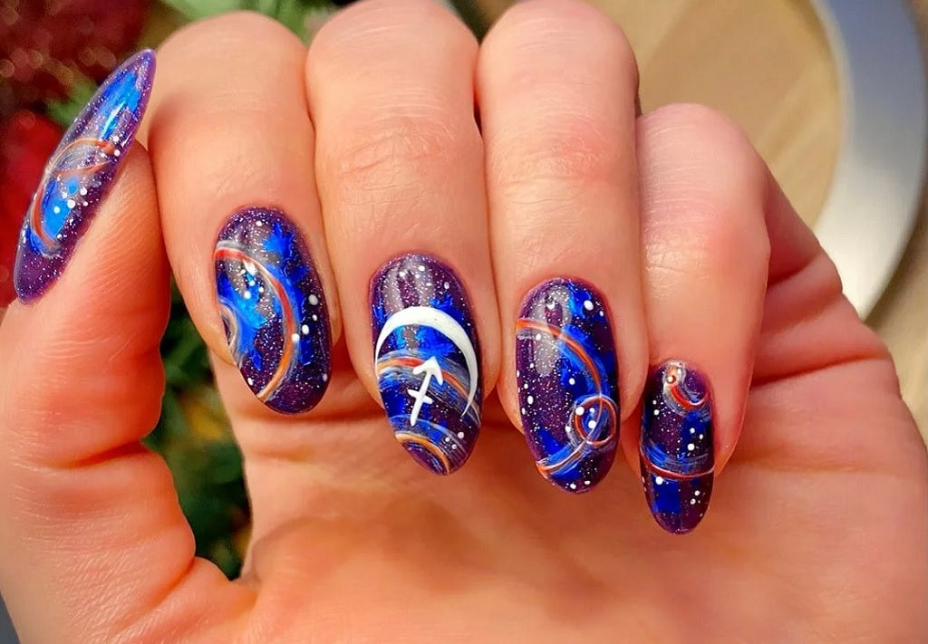 Top Sagittarius Nail Ideas: Explore Chic Designs and Fun Colors Now