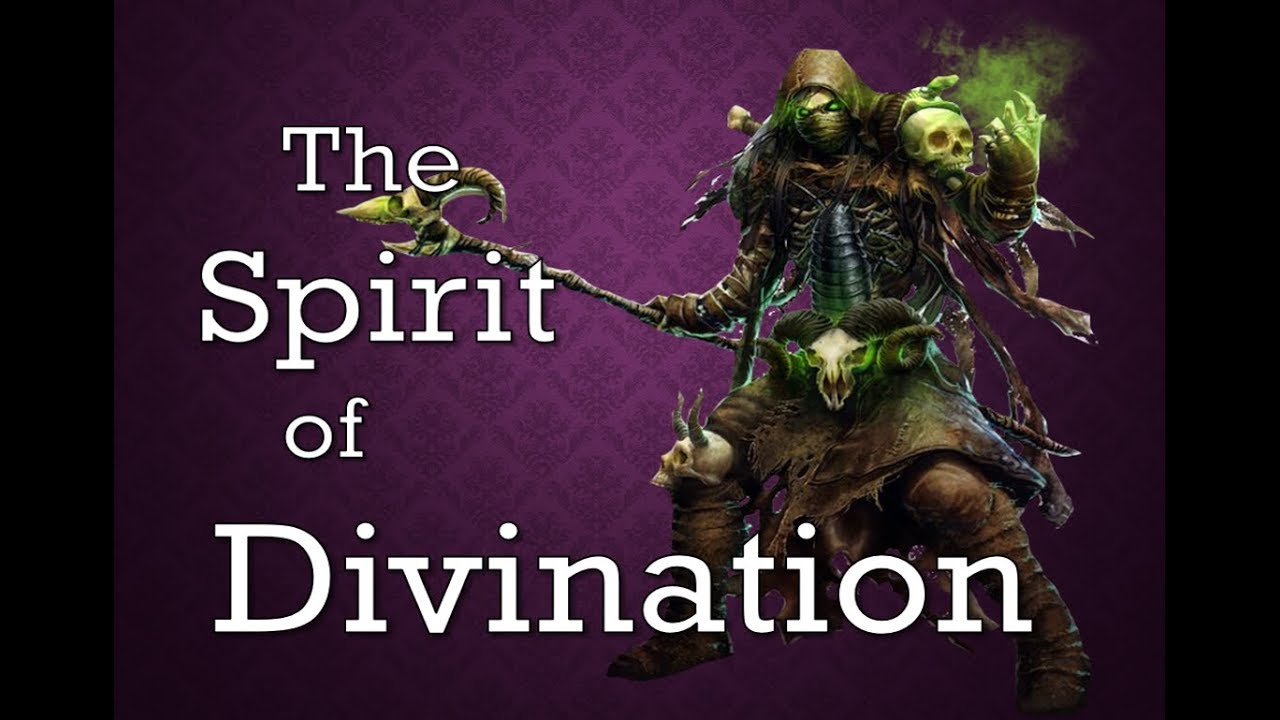 what is a spirit of divination