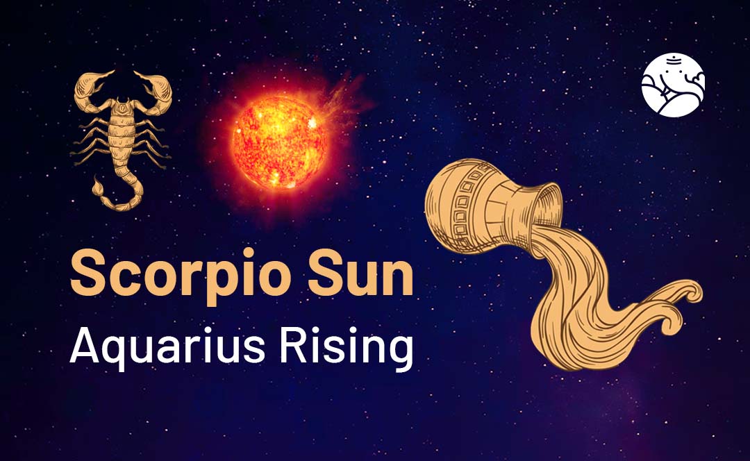 scorpio sun aquarius ascendant