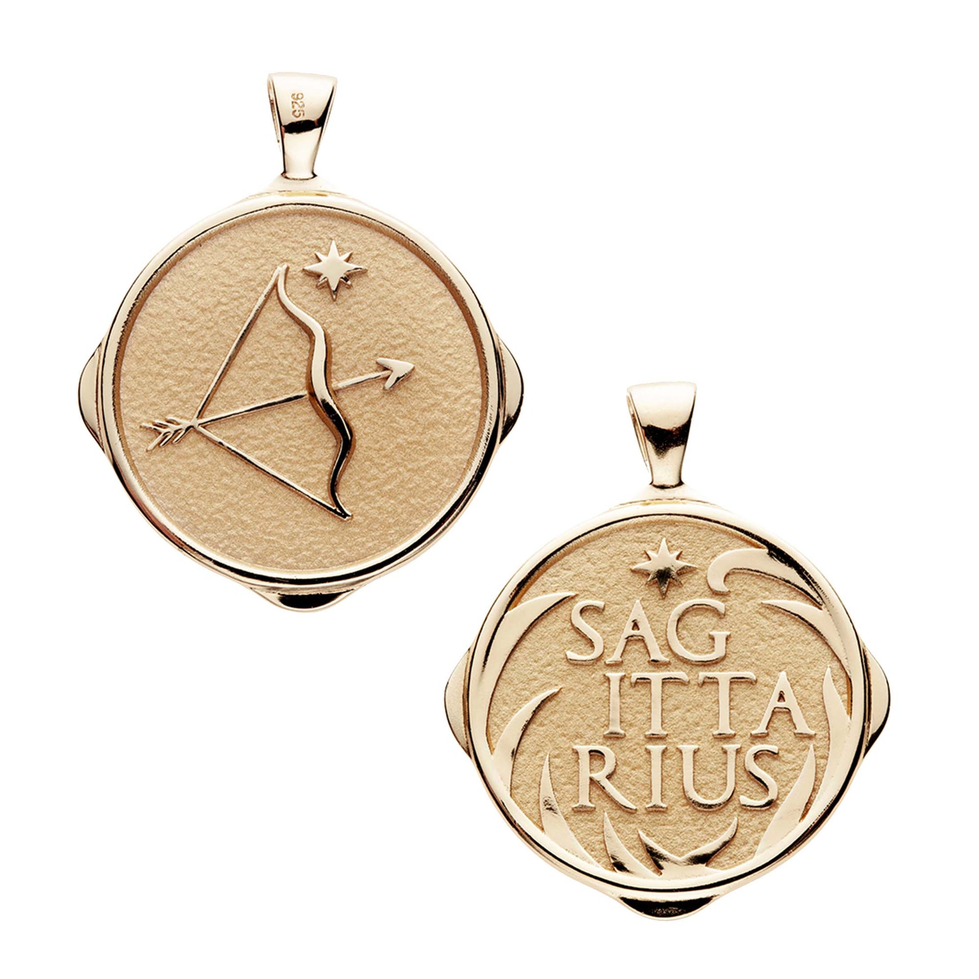 Shop Sagittarius Pendants: Gold, Silver & More - Find Your Lucky Charm!